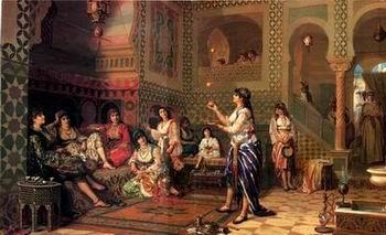 unknow artist Arab or Arabic people and life. Orientalism oil paintings 151 oil painting image